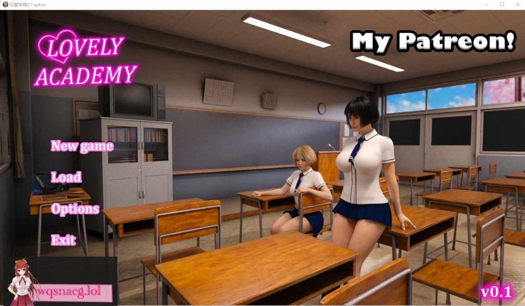 [SLG/中文] 可爱学院 Lovely Academy v0.1.9 PC+安卓汉化版 6.2G游戏中文版下载|无需安装解压即玩-绿色游戏网