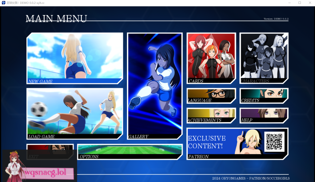 [SLG/汉化] 足球女孩 SoccerGirls! V0.02 PC+安卓AI汉化版 1.4G游戏中文版下载|无需安装解压即玩-绿色游戏网