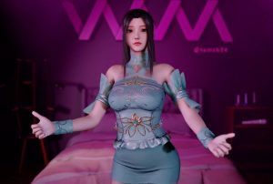 [3D/动态/VAM] 天使没翅膀：萧熏儿 La Morena 清纯黑丝少女娇小身体被强壮兽人抱起肆意蹂躏 [1.8G]游戏中文版下载|无需安装解压即玩-绿色游戏网