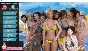 [SLG/汉化] 厄丽莎的夏天 Erisa’s Summer [v0.7.2] PC+安卓汉化版3.2G游戏中文版下载|无需安装解压即玩-绿色游戏网